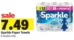 Meijer Sparkle paper towels offer