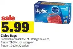 Meijer Ziploc bags offer