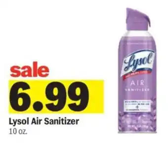Meijer Lysol air sanitizer offer