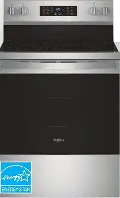 Menards Whirlpool 5.3 cu. ft. Electric Range offer