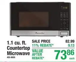 Menards 1.1 cu. ft. Countertop Microwave offer