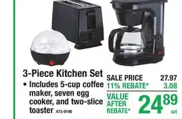 Menards 3-Piece Kitchen Set offer