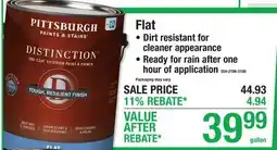 Menards Flat EXTERIOR PAINT & PRIMER offer