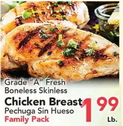 Eurofresh Market Grade A Fresh Boneless Skinless Chicken Breast offer