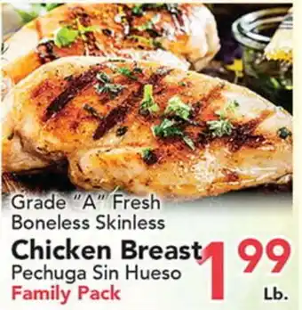 Eurofresh Market Grade A Fresh Boneless Skinless Chicken Breast offer