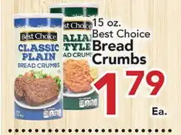 Eurofresh Market 15 oz. Best Choice Bread Crumbs offer