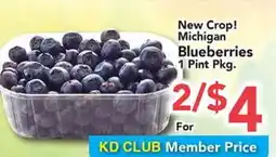 Eurofresh Market New Crop! Michigan Blueberries offer