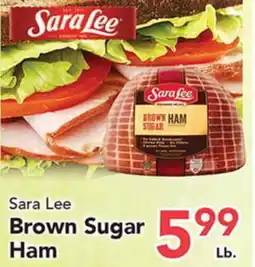 Eurofresh Market Sara Lee Brown Sugar Ham offer