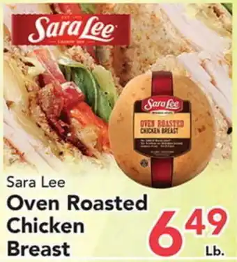 Eurofresh Market Sara Lee Oven Roasted Chicken Breast offer
