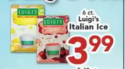 Eurofresh Market Luigi's Italian Ice offer
