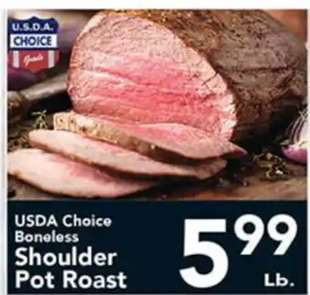 Eurofresh Market USDA Choice Boneless Shoulder Pot Roast offer