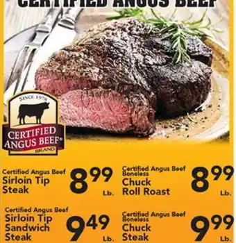 Eurofresh Market CERTIFIED ANGUS BEEF offer