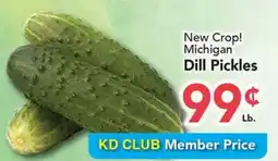 Eurofresh Market New Crop! Michigan Dill Pickles offer