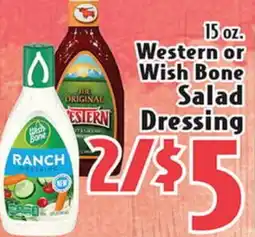 Eurofresh Market Western or Wish Bone Salad Dressing offer