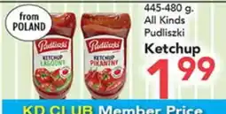 Eurofresh Market Pudliszki Ketchup offer