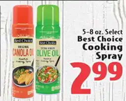 Eurofresh Market 5-8 oz. Select Best Choice Cooking Spray offer