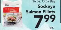 Eurofresh Market Orca Bay Sockeye Salmon Fillets offer