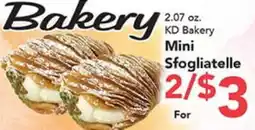 Eurofresh Market KD Bakery Mini Sfogliatelle offer