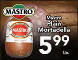 Eurofresh Market Mastro Plain Mortadella offer