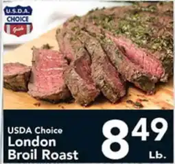Eurofresh Market USDA Choice London Broil Roast offer