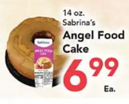 Eurofresh Market Sabrina's Angel Food Cake offer