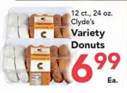 Eurofresh Market Clyde's Variety Donuts offer