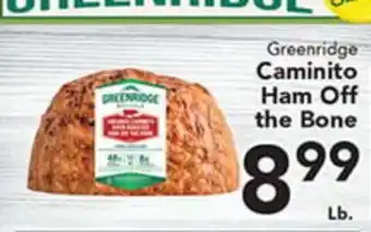 Eurofresh Market Greenridge Caminito Ham Off the Bone offer