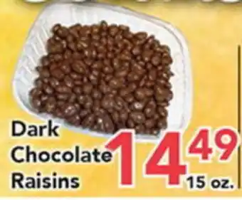 Eurofresh Market Dark Chocolate Raisins offer