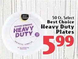 Eurofresh Market 50 Ct. Select Best Choice Heavy Duty Plates offer