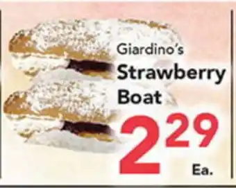 Eurofresh Market Giardino's Strawberry Boat offer