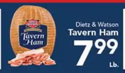 Eurofresh Market Dietz & Watson Tavern Ham offer