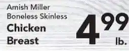 Eurofresh Market Amish Miller Boneless Skinless Chicken Breast offer