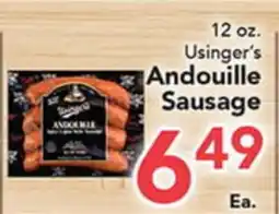 Eurofresh Market Usinger's Andouille Sausage offer
