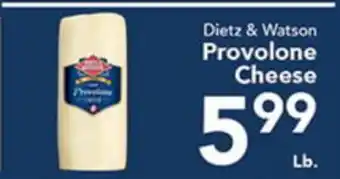 Eurofresh Market Dietz & Watson Provolone Cheese offer