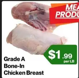 Market Place on Oakton Grade A Bone-In Chicken Breast offer