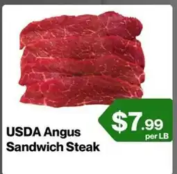 Market Place on Oakton USDA Angus Sandwich Steak offer