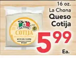 Eurofresh Market La Chona Queso Cotija offer