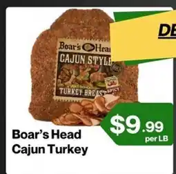Market Place on Oakton Boar's Head Cajun Turkey offer