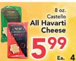 Eurofresh Market Castello All Havarti Cheese offer