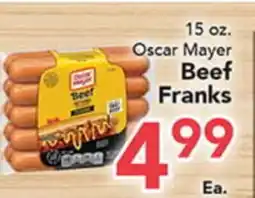 Eurofresh Market Oscar Mayer Beef Franks offer