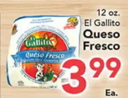 Eurofresh Market El Gallito Queso Fresco offer