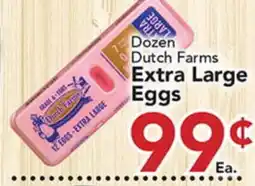 Eurofresh Market Dozen Dutch Farms Extra Large Eggs offer