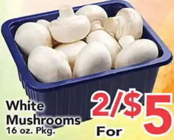 Eurofresh Market White Mushrooms offer