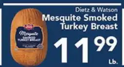Eurofresh Market Dietz & Watson Mesquite Smoked Turkey Breast offer