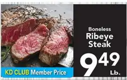 Eurofresh Market Boneless Ribeye Steak offer