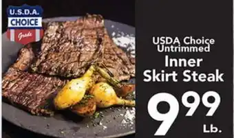 Eurofresh Market USDA Choice Untrimmed Inner Skirt Steak offer