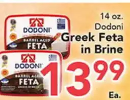 Eurofresh Market 14 oz. Dodoni Greek Feta in Brine offer