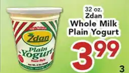 Eurofresh Market Whole Milk Plain Yogurt offer
