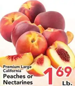 Eurofresh Market Premium Large California Peaches or Nectarines offer