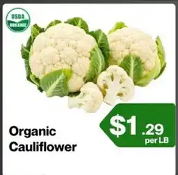 Market Place on Oakton Organic Cauliflower offer